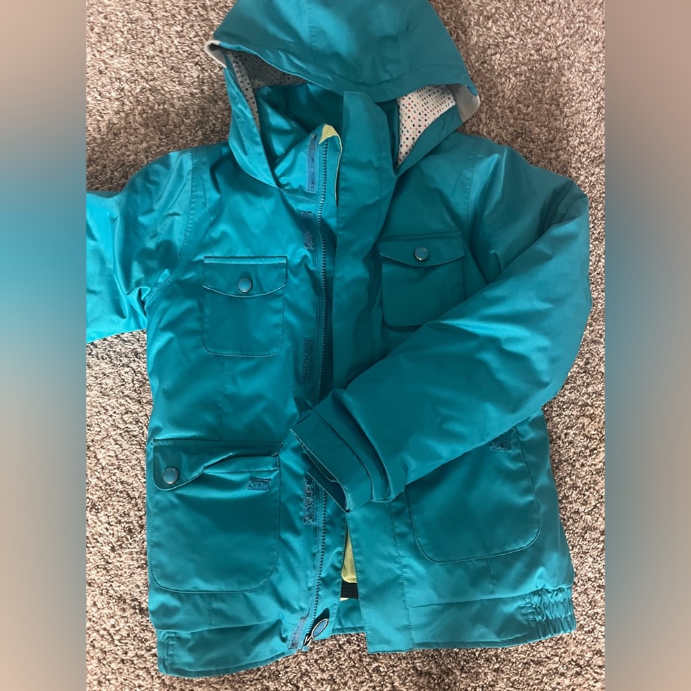 burton ski/snowboard/winter jacket, medium, blue